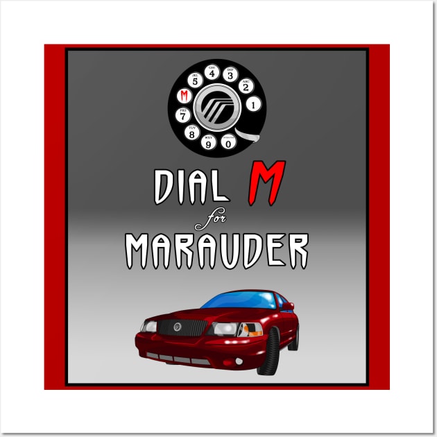 Dial M for Marauder Wall Art by CunninghamCreative